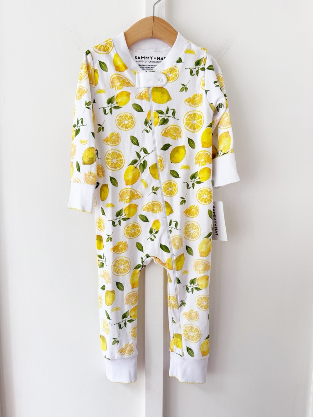 SAMMY + NAT lemon romper